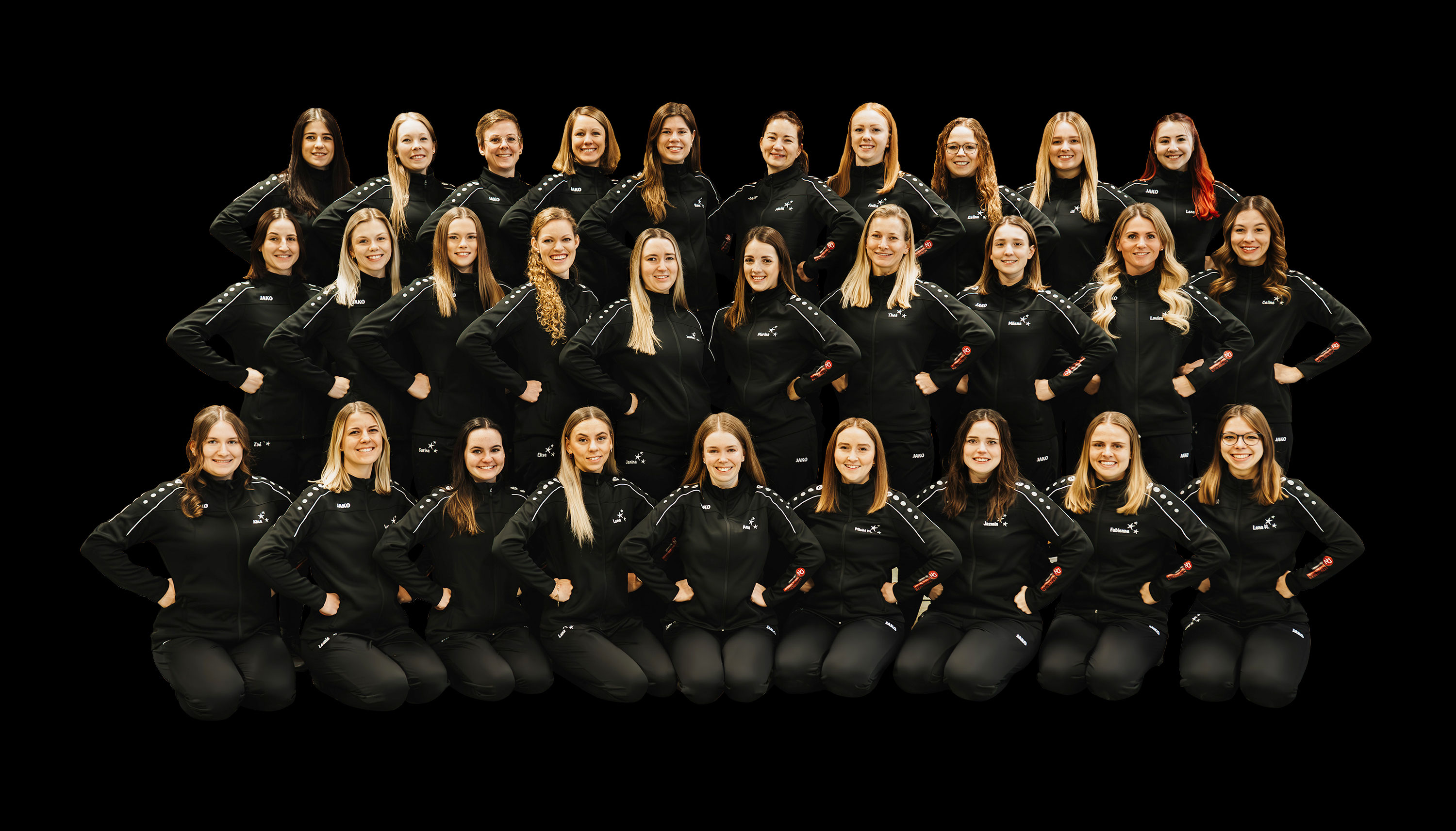 Showtanzformation Magic Moves Guntersblum — die gesamte Tanzgruppe
